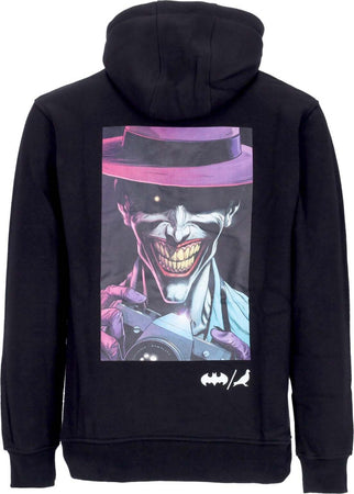 STAPLE-Felpa-Cappuccio-Uomo-Killing-Joke-Hoodie-X-Batman-Black-da-uomo
