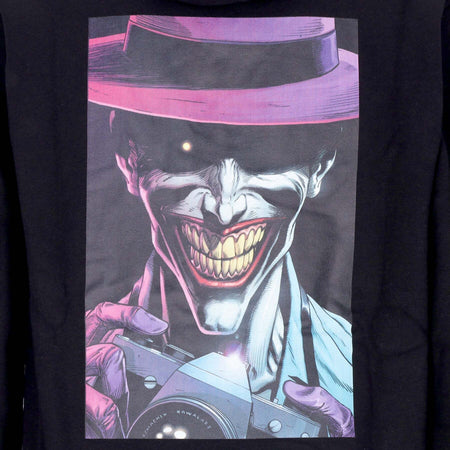 STAPLE-Felpa-Cappuccio-Uomo-Killing-Joke-Hoodie-X-Batman-Black-da-uomo