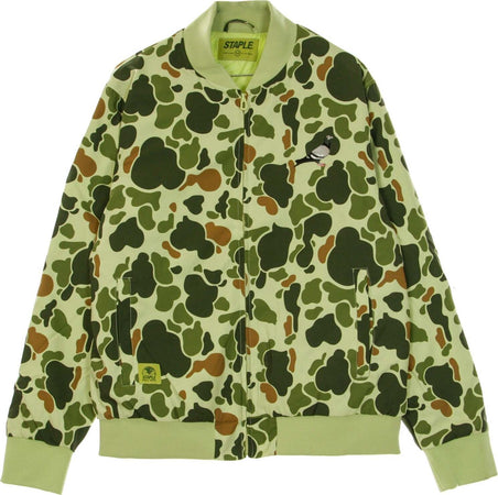 STAPLE-Giubbotto-Bomber-Uomo-Classic-Pigeon-Bomber-Jacket-Camo-da-uomo