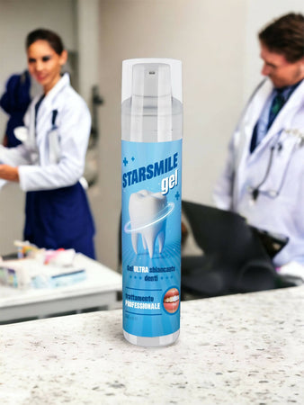Star Smile Gel Sbiancante Per Denti 50ml Con Percarbonato Di Sodio Sorriso Bianco Effetto Prolungato Nel Tempo Salute e cura della persona/Igiene dentale/Sbiancanti denti/Gel Beauty Fashion Store - Palermo, Commerciovirtuoso.it