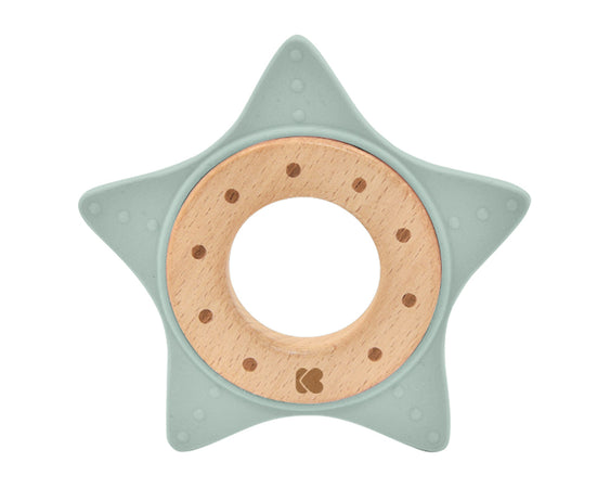 Massaggiagengive in Silicone e Legno Star Mint