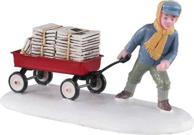Statuetta natalizia del Giornalaio decorazione per presepe villaggio di Natale Casa e cucina/Decorazioni per interni/Addobbi e decorazioni per ricorrenze/Decorazioni natalizie/Oggettistica MagiediNatale.it - Altamura, Commerciovirtuoso.it