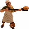 Statuetta per presepe natalizio panettiere che sforna il pane con una pala h 10 cm Casa e cucina/Decorazioni per interni/Addobbi e decorazioni per ricorrenze/Decorazioni natalizie/Presepi/Statuine e fondali per il presepe MagiediNatale.it - Altamura, Commerciovirtuoso.it
