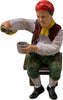 Statuetta per presepe natalizio uomo seduto con una fiasca e un bicchiere h10 cm Casa e cucina/Decorazioni per interni/Addobbi e decorazioni per ricorrenze/Decorazioni natalizie/Presepi/Statuine e fondali per il presepe MagiediNatale.it - Altamura, Commerciovirtuoso.it