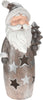 Statuina Natalizia Babbo Natale in poliresina decorazione natalizia con led h 87 cm Casa e cucina/Decorazioni per interni/Addobbi e decorazioni per ricorrenze/Decorazioni natalizie/Schiaccianoci MagiediNatale.it - Altamura, Commerciovirtuoso.it
