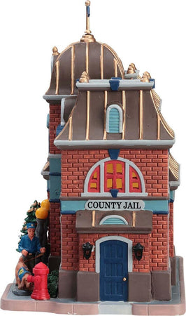 Stazione di polizia di Rolling Hills , edificio luminoso per villaggio di Natale in Porcellana Casa e cucina/Decorazioni per interni/Addobbi e decorazioni per ricorrenze/Decorazioni natalizie/Oggettistica MagiediNatale.it - Altamura, Commerciovirtuoso.it