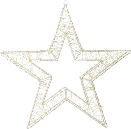 Stella luminosa a LED a luce calda, con Timer e adattatore, per esterno Casa e cucina/Decorazioni per interni/Addobbi e decorazioni per ricorrenze/Decorazioni natalizie/Luci natalizie/Catene luminose per esterni MagiediNatale.it - Altamura, Commerciovirtuoso.it