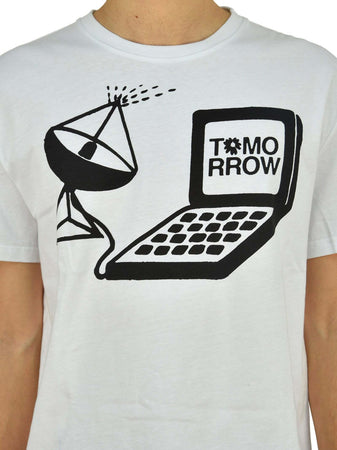 STELLA-McCARTNEY-Stella-McCartney-T-shirt-Bianca-Uomo-Cotone-Stampa-Mod.MN0453010SIP049000-da-uomo