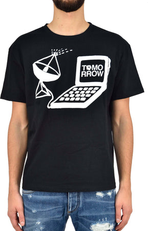 STELLA-McCARTNEY-Stella-McCartney-T-shirt-Nera-Uomo-Cotone-Stampa-Mod.MN0453010SIP041000-da-uomo