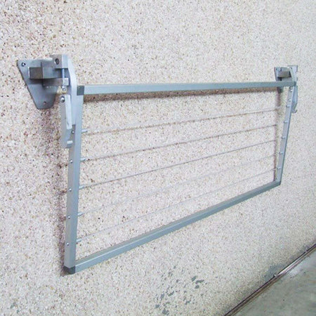 Stendibiancheria richiudibile da parete, stendino per balconi in alluminio anodizzato antiruggine Casa e cucina/Organizzazione interni/Organizzazione lavanderia/Stendini La Zappa - Altamura, Commerciovirtuoso.it