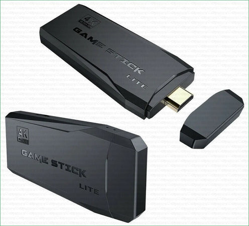 Console Giochi Retro Game Stick Lite TV HDMI con due controller Wireless e Micro SD 128 GB