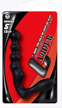 Stimolatore Prostata Lamour Black Stimolatore Prostatico e Anale/vaginale 13 cm Salute e cura della persona/Erotismo e contraccezione/Sex toys/Massaggiatori per la prostata Kondorama - Martinsicuro, Commerciovirtuoso.it