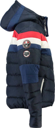 Stone Goose Piumino Eco Uomo Giacca Trapuntata Imbottita Blu Con Cappuccio Zip E Tasche Anti Vento Impermeabile Giubbotto Invernale Moda/Uomo/Abbigliamento/Giacche e cappotti/Giacche impermeabili Euforia - Bronte, Commerciovirtuoso.it