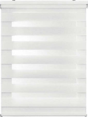 STOR-PLANET---DUOLUX---TENDA-A-RULLO-SEMIFILTRANTE-CON-FRANGE-TRASPARENTI-COLORE-BIANCO---160X180cm
