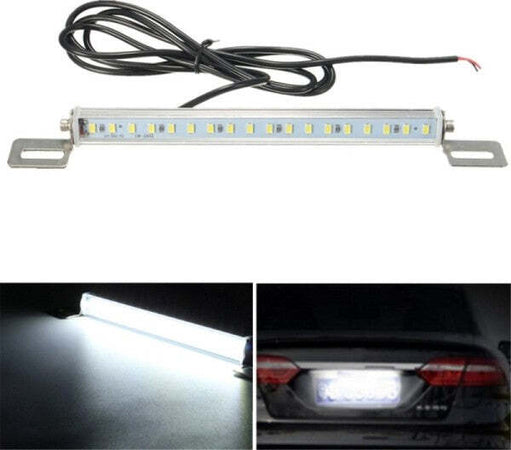 Strip-Led-Bianco-Freddo-Per-Targa-15w-12v-Retromarcia-Retro-Marcia-Universale