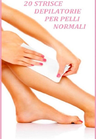 Strisce-Depilatorie-Corpo-Pronte-All'uso-Per-Pelli-Normali-20-Strisce
