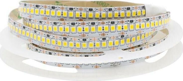 Striscia-1200-Led-Luce-Calda-Bobina-Strip-5-Metri-2835-Smd-Universo
