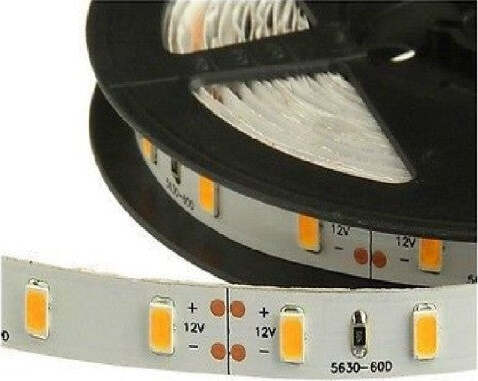 Striscia Strip 300 Led Smd 5630 Bianco 5 Mt Alta Luminosita Ip20 Senza Silicone Illuminazione/Strisce LED Trade Shop italia - Napoli, Commerciovirtuoso.it