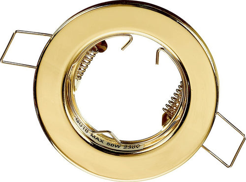 Struttura Incasso Reflex Oro 8Cm Illuminazione/Illuminazione per interni/Luci da incasso/Portafaretti da incasso Led Mall Home - Napoli, Commerciovirtuoso.it