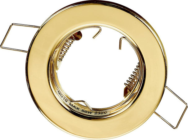 Struttura Incasso Reflex Oro 8Cm Illuminazione/Illuminazione per interni/Luci da incasso/Portafaretti da incasso Led Mall Home - Napoli, Commerciovirtuoso.it