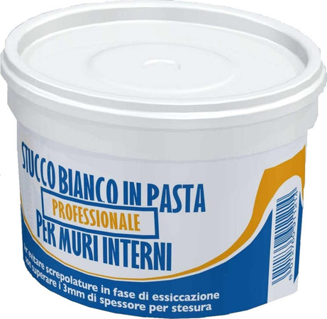 STUCCO PRONTO IN PASTA PER LEGNO MURO MOBILI PARETI 500 GR COLORE BIANCO Fai da te/Ferramenta/Adesivi e sigillanti/Stucco Trade Shop italia - Napoli, Commerciovirtuoso.it