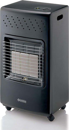 Stufa a Gas Infrarossi 4200 W Prodotto in Italia Nero Olimpia Splendid 99387 Stovy Infra Black