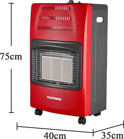 Stufa-A-Gas-Pieghevole,Infrarossi,Accensione-Piezoelettrica,Adatta-Per-GPL/Butano/Propano,A-15-Kg,Sistema-ODS