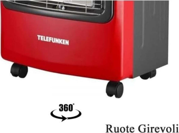 Stufa-A-Gas-Pieghevole,Infrarossi,Accensione-Piezoelettrica,Adatta-Per-GPL/Butano/Propano,A-15-Kg,Sistema-ODS