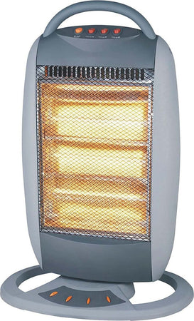Stufetta da terra alogena oscillante 400/800/1200 W con spegnimento automatico Fai da te/Prodotti per la costruzione/Riscaldamento e raffreddamento/Sistemi mobili di climatizzazione/Riscaldamento/Stufe elettriche Decor Space - Altamura, Commerciovirtuoso.it