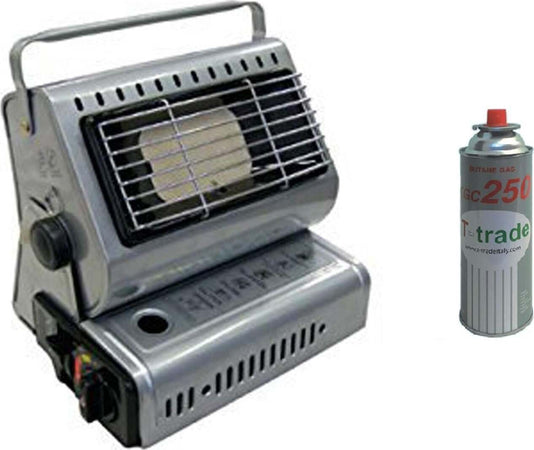 Stufetta stufa portatile stufe con bomboletta a gas inclusa infrarossi campeggio Fai da te/Prodotti per la costruzione/Riscaldamento e raffreddamento/Sistemi mobili di climatizzazione/Riscaldamento/Stufe elettriche Decor Space - Altamura, Commerciovirtuoso.it