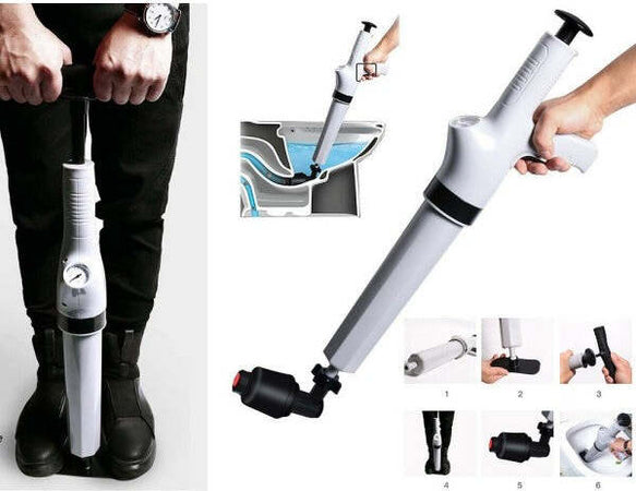 Sturalavandino-Ad-Aria-Compressa-Pistone-Alta-Pressione-Scarico-Lavandino-Wc