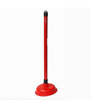 Sturalavandino In Gomma Plastica Rosso Scarico Sbloccaggio Per Wc Lavello 10118