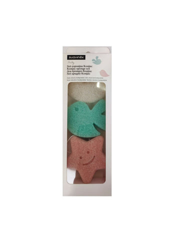 Set Spugne Suavinex Konjak - 3 pz