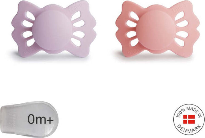 Succhietto-Frigg-Simmetrico-Silicone-2-in-1-Lucky-0-6-mesi---Vari-Colori