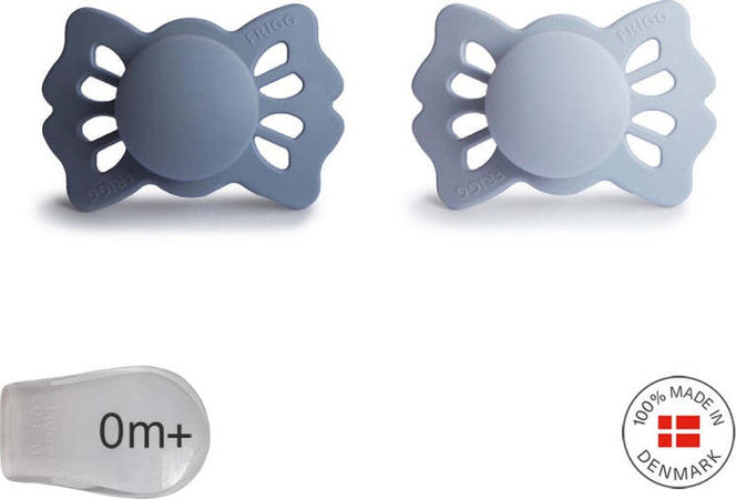 Succhietto-Frigg-Simmetrico-Silicone-2-in-1-Lucky-0-6-mesi---Vari-Colori