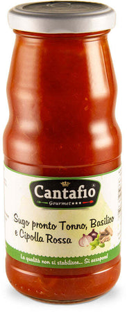 Sugo pronto con Tonno e Cipolla Rossa 340g