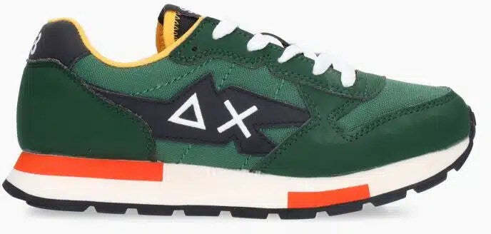SUN68 Sneaker bambino BOY'S NIKI SOLID (TEEN) Verde scuro