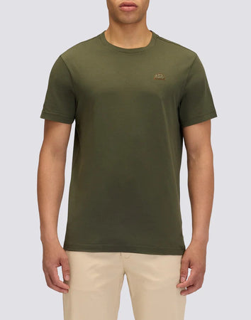 T-shirt uomo Sundek in cotone PIMA con logo 3D e girocollo