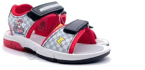 Super Mario Sandali Bambino Black/ Red