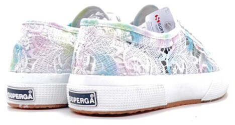 SUPERGA 2750 MACRAME TIE DYE multicolor pastello