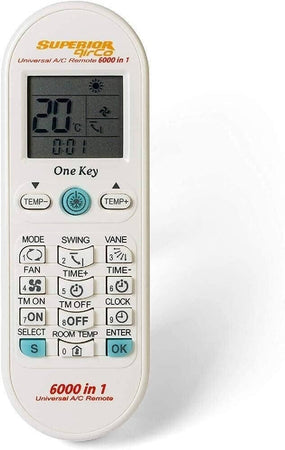 Superior AirCo 6000 - Telecomando Universale per climatizzatori, 6000 CODICI