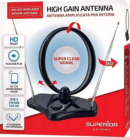 Superior-Antenna-Tv-Amplificata-Per-Interni