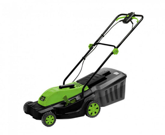 Supherba Sh1600s Rasaerba Elettrico 1600w A Spinta Con Taglio Regolabile A 5 Posizioni E Cesto Raccogli Erba 45lt