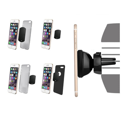 Supporto Magnetico 360° da auto per Smartphone con clip