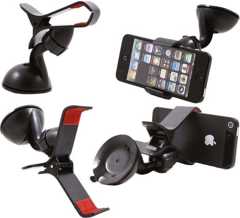 SUPPORTO AUTO UNIVERSALE VENTOSA A PINZA PER SMARTPHONE CELLULARE NAVIGATORE Elettronica/Elettronica per veicoli/Accessori/Accessori per cellulari/Alloggiamenti Trade Shop italia - Napoli, Commerciovirtuoso.it