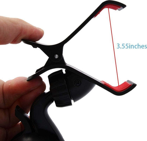 SUPPORTO AUTO UNIVERSALE VENTOSA A PINZA PER SMARTPHONE CELLULARE NAVIGATORE Elettronica/Elettronica per veicoli/Accessori/Accessori per cellulari/Alloggiamenti Trade Shop italia - Napoli, Commerciovirtuoso.it