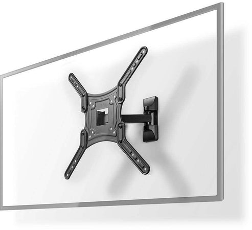 Supporto Da Parete per Tv 23-55 " Staffa a Scomparsa per Televisore Universale Max 30kg Supporto Articolabile