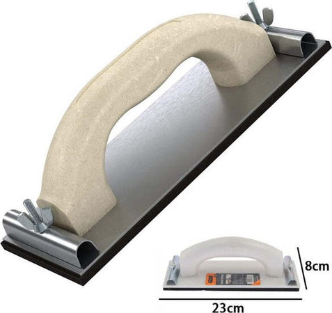 Supporto-Per-Carta-Vetrata-Smerigliatrice-Levigatrice-Manuale-A-Mano-23x8cm