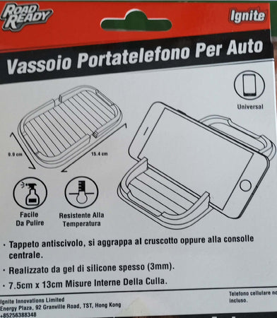Supporto Tappetino universale da auto cruscotto Smartphone e Cellulari 15×10 cm Elettronica/Elettronica per veicoli/Accessori/Accessori per cellulari/Alloggiamenti Scontolo.net - Potenza, Commerciovirtuoso.it