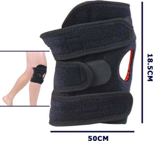 Supporto-Tutore-Doppio-Per-Ginocchio-Fascia-Per-Corridori-Tendine-Rotuleo